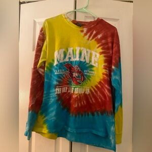 💙NWT! Maine long sleeve tie dye- women’s size large. 💛